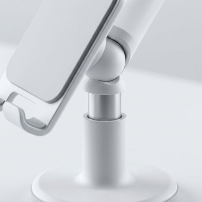 Binp Telescopic Weighted-Base Phone Stand White - Detail view